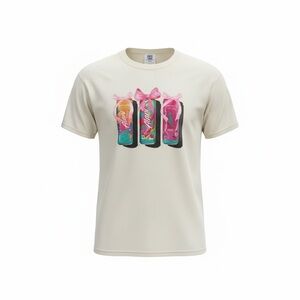 Alani T-Shirt with Ribbons on Cans